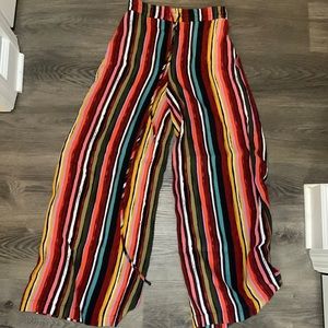 Free People Striped Pants Small